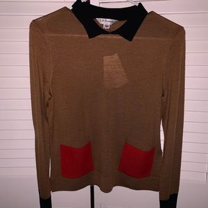 L.K Bennett Two Tone Sweater